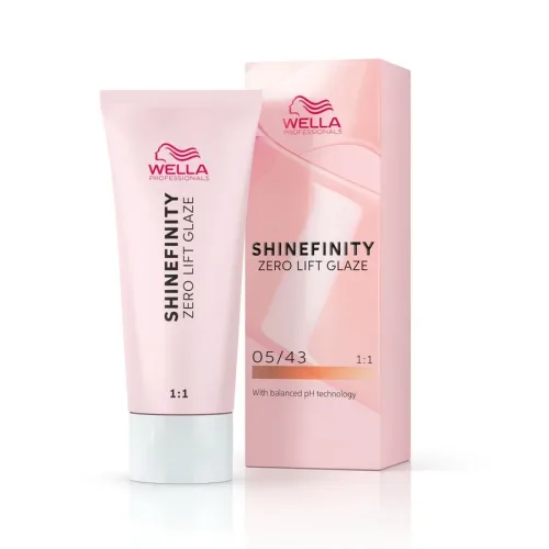 Wella, Wella Shinefinity Zero Lift Glaze 05/43 Hot Chili  60 ml
