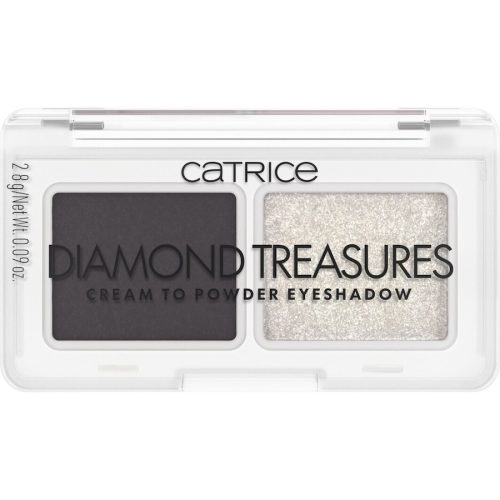 CATRICE - Diamond Treasures Cream to Powder Eyeshadow, 2.8 g,  Smokey Diamond