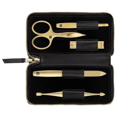 ZWILLING Beauty Premium Manicure Set 5pcs. Leather, Black Nägel kürzen 1 ct