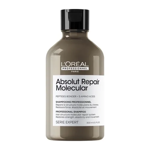 L'Oréal Professionnel, L'Oréal Professionnel - Serie Expert Absolut Repair Molecular Shampoo, AbsRepairMolecular Shampoo, 300 ml