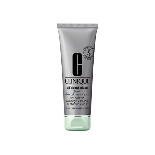 Clinique - All About Clean Charcoal Scrub + Mask Anti-Pollution, 100  ml