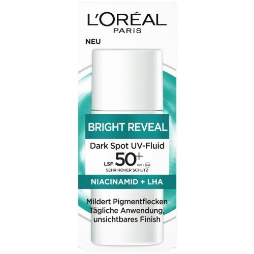 L?Oréal Paris Bright Reveal Dark Spot UV Fluid LSF 50 Sonnenschutz 50 ml Damen