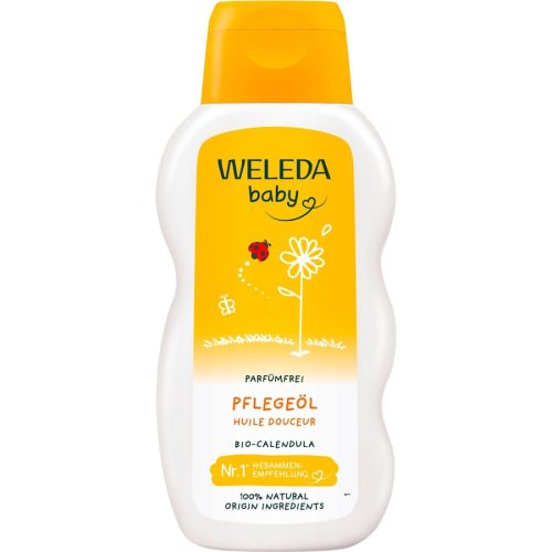 Weleda Calendula Pflegeöl Parfümfrei Babycreme & Öle 200 ml