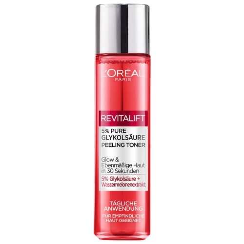 L?Oréal Paris Revitalift 5% Pure Glykolsäure Peeling Toner Gesichtspeeling 180 ml