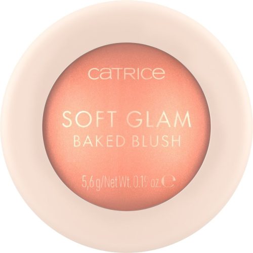 CATRICE - Soft Glam Baked Blush, 5.6 g,  Peachy Breeze