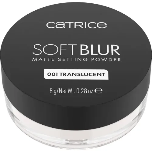 CATRICE, Catrice Soft Blur Matte Setting Powder 001 Translucent 8 g