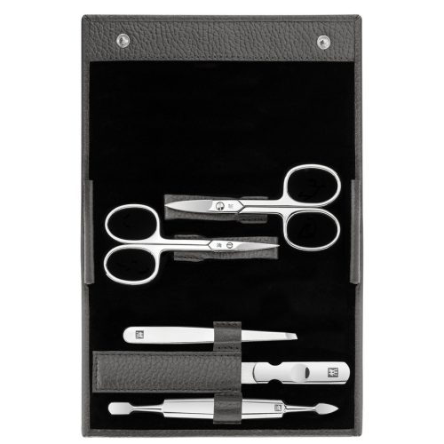 ZWILLING Beauty Classic Manicure Set 5pcs. Leather, Anthracite Hand- & Nagelpflegesets 1 ct