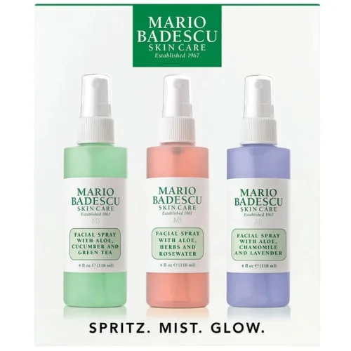 MARIO BADESCU, Mario Badescu Spritz.Mist.Glow Gesichtspflegeset 1 Stk
