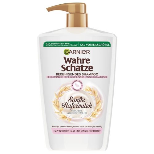 Garnier Wahre Schätze Garnier Wahre Schätze Beruhigendes Shampoo Sanfte Hafermilch haarshampoo 1000.0 ml