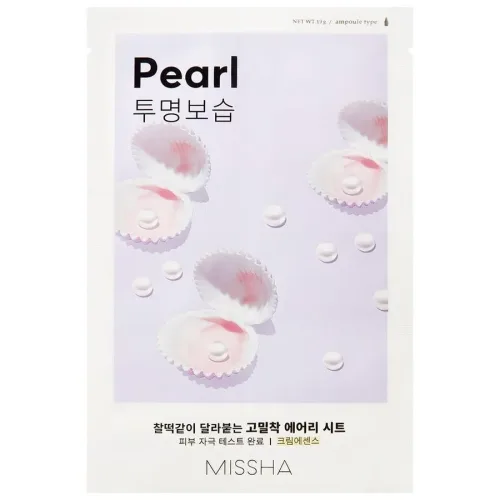 Missha Airy Fit Mask Pearl Feuchtigkeitsmasken 19 g