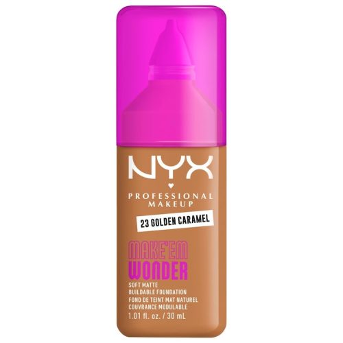 NYX-PROFESSIONAL-MAKEUP - Make 'EM Wonder Foundation, 30 ml,  Golden Caramel