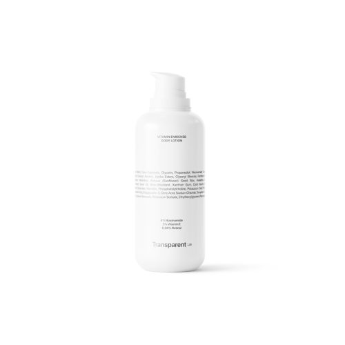 Transparent Lab Vitamin Enriched Bodylotion 400 ml