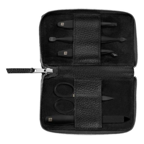 ZWILLING Beauty Premium Manicure Set 5pcs. Leather, Black Sets 1 ct 1 Stück