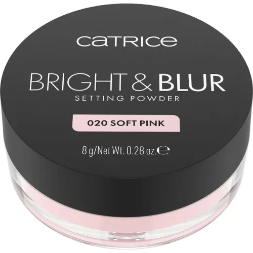 CATRICE, Catrice Bright & Blur Setting Powder 020 Soft Pink 8 g