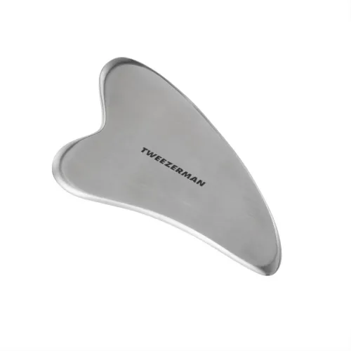 TWEEZERMAN, Tweezerman Gua Sha Edelstahl Gesicht Roll-On 1 Stk
