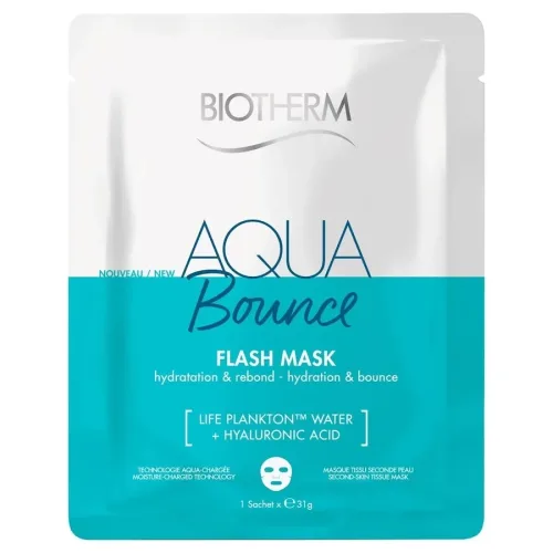 Biotherm - Tuchmaske Aqua Flash Bounce, Super Concentrates, 36 g