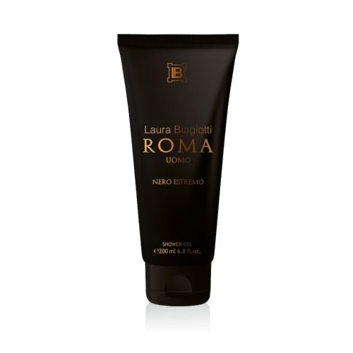 Laura Biagiotti Roma Uomo NERO ESTREMO Duschgel 200 ml Herren