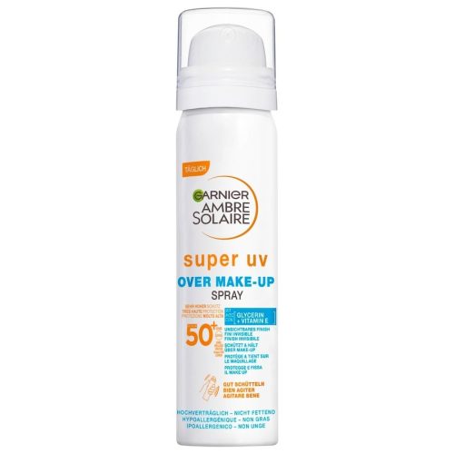 Garnier Ambre Solaire Super UV Over Make-up Spray LSF 50+ Sonnenschutz 75 ml