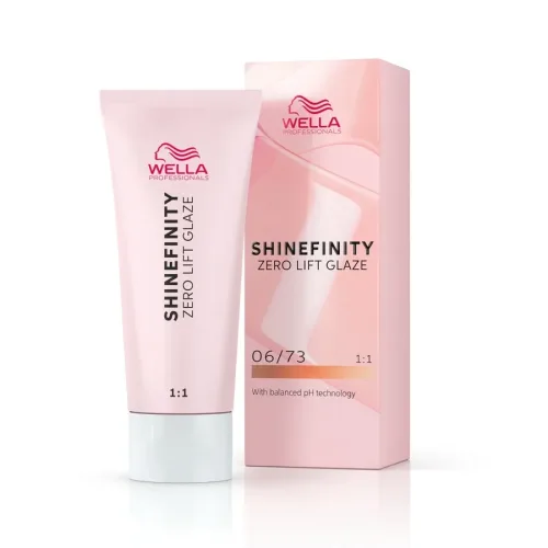 Wella, Wella Shinefinity Zero Lift Glaze 06/73 Caramel Chocolate 60 ml