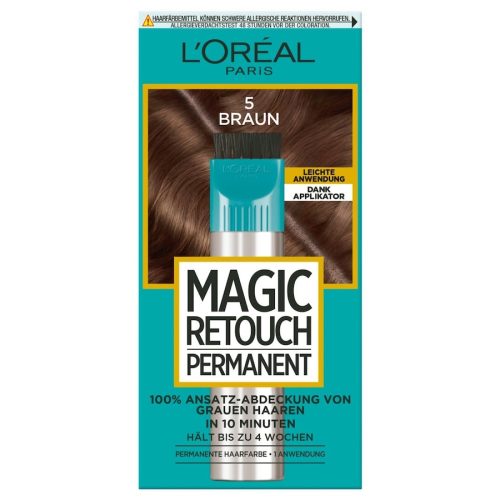 L?Oréal Paris Magic Retouch Permanent Ansatz-Abdeckung Coloration 1 ct Schwarz