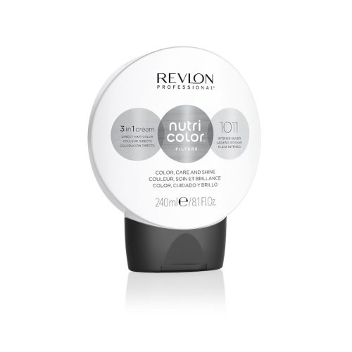 Revlon Professional 3 in 1 Cream Nr. 1011 Coloration 240 ml Schwarz Damen