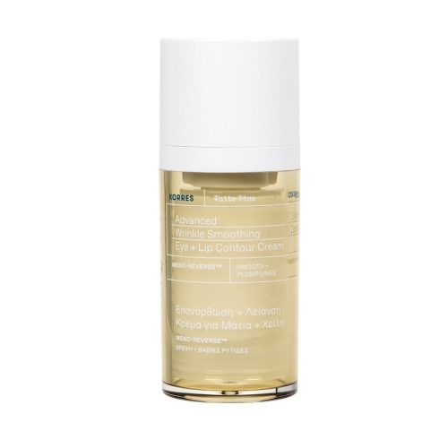 KORRES White Pine Glättende Augen- und Lippenkonturcreme Augencreme 15 ml
