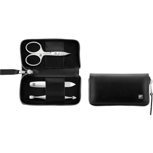 ZWILLING Beauty Maniküre Pediküre Set 3tlg. mit Kombi-Nagelschere, vegan, schwarz Sets 1 ct 1 Stück