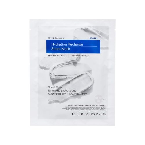 KORRES GREEK YOGHURT Intensiv feuchtigkeitsspendende Tuch-Maske Tuchmasken 20 ml