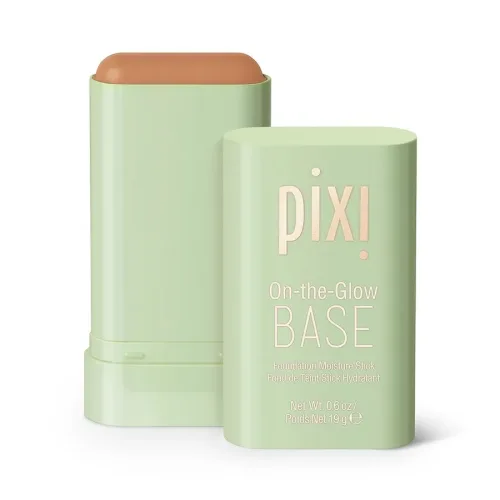 PIXI - On-the-Glow BASE - Feuchtigkeitsspendende Foundation, 19 g, Caramel