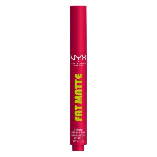 NYX-PROFESSIONAL-MAKEUP - Fat Matte Smooth Lippenstift, 2 g,  Hibiscus Hug