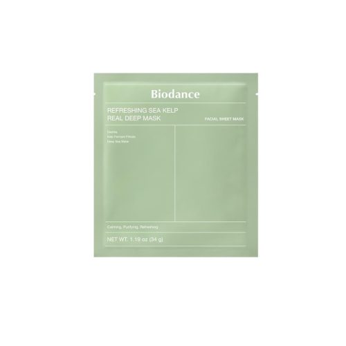 Biodance Refreshing Sea Kelp Real Deep Mask Tuchmasken 34 g