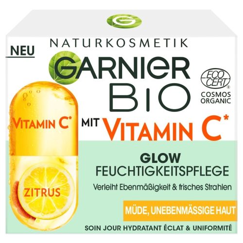 Garnier Bio Glow Feuchtigkeitspflege mit Vitamin C Tagescreme 50 ml