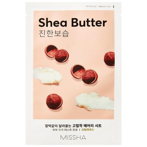 Missha Airy Fit Shea Butter Tuchmasken 19 g