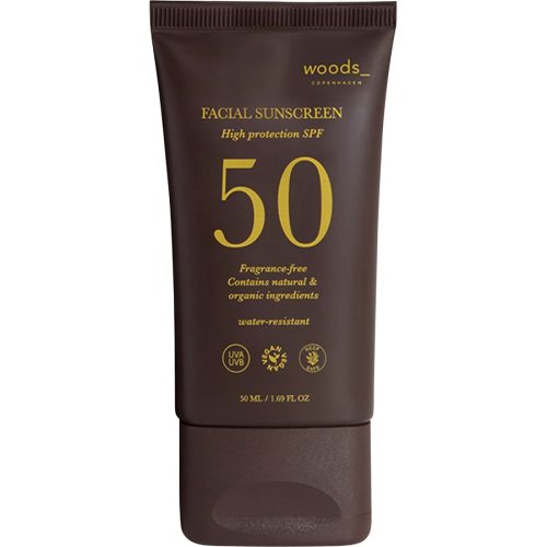 Woods Copenhagen Facial Sunscreen SPF50 Sonnenschutz 50 ml