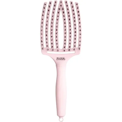 Olivia Garden FINGERBRUSH Fingerbrush Combo Pastel Pink Detangler 1 ct