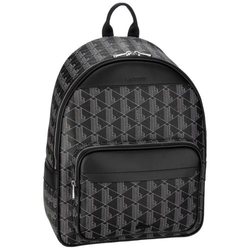 Lacoste Monogram Rucksack Rucksäcke 1 ct Schwarz Herren
