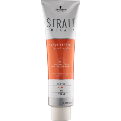 Schwarzkopf Professional Strait Therapy Straightening Cream Haarwachs 300 ml Damen