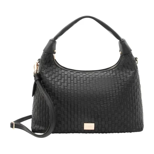 L.CREDI Radka Schultertasche Handtaschen 1 ct Schwarz Damen
