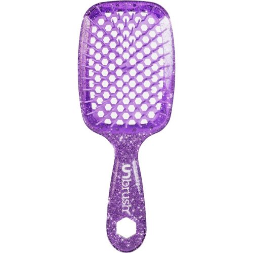 UNbrush Detangling Hair Brush Glitter - Amethyst Detangler 1 ct
