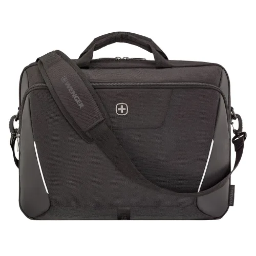 WENGER, WENGER Laptop Briefcase 17inch 653301 XE Brief Black