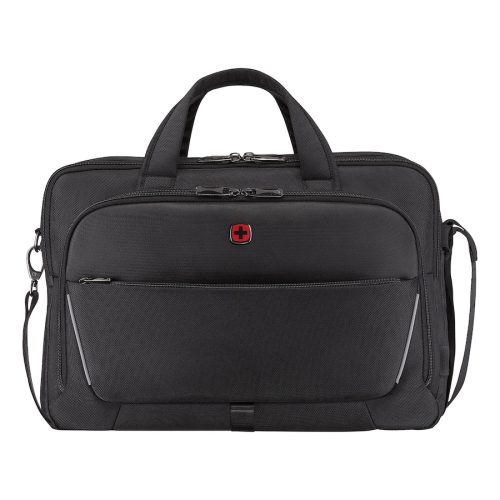 WENGER, WENGER Laptop Briefcase 16 - 17inch 653498 Meteor Brief Black