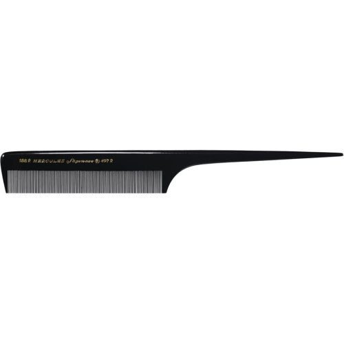Hercules Sägemann, Hercules S&auml;gemann Stielkamm mit Griffraster 497R  Schwarz 8''