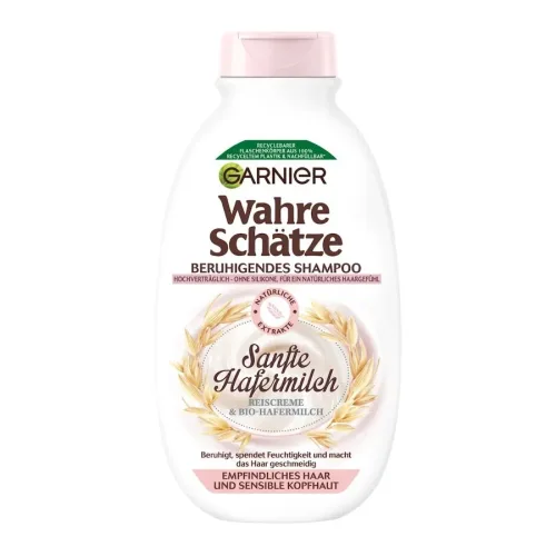 Garnier, Garnier Wahre Schätze Sanfte Hafermilch Shampoo 250 ml