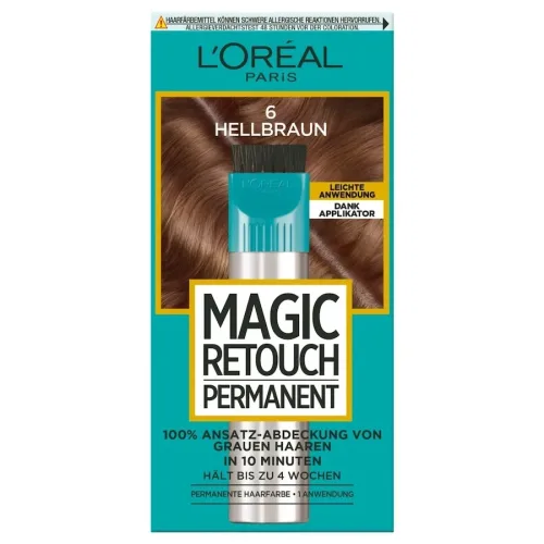 L?Oréal Paris Magic Retouch Permanent Ansatz-Abdeckung Coloration 1 ct Braun