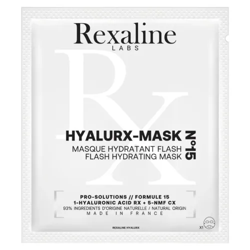 Rexaline HYALURX Flash Hydrating Mask Tuchmasken 20 ml