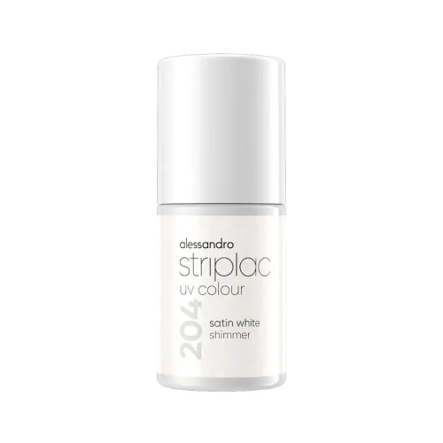 Alessandro - Striplac UV Colour, 6.5 ml, Satin White