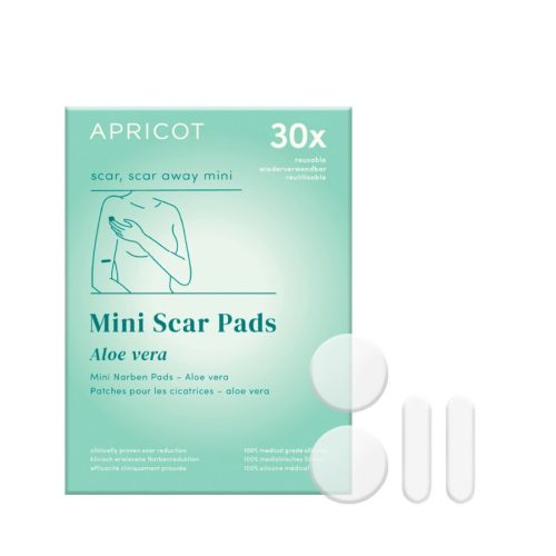 Apricot Wiederverwendbare Narben-Pads mit Aloe Vera Pflege Accessoires 4 ct