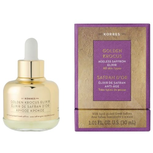 KORRES Golden Krocus Anti-Ageing Elixier Anti-Aging Gesichtsserum 30 ml
