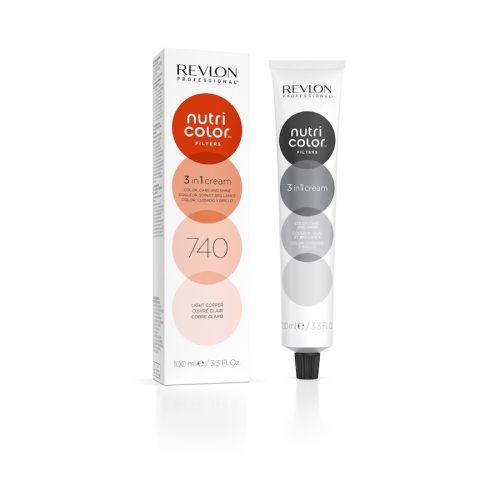 Revlon Professional Nutri Color 3 in 1 Cream Nr. 740 Coloration 100 ml Braun