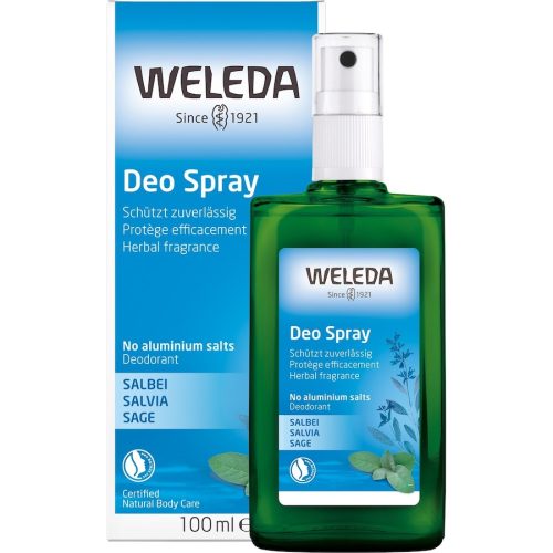 Weleda Herbal Fresh Deo Spray Salbei Deodorants 100 ml